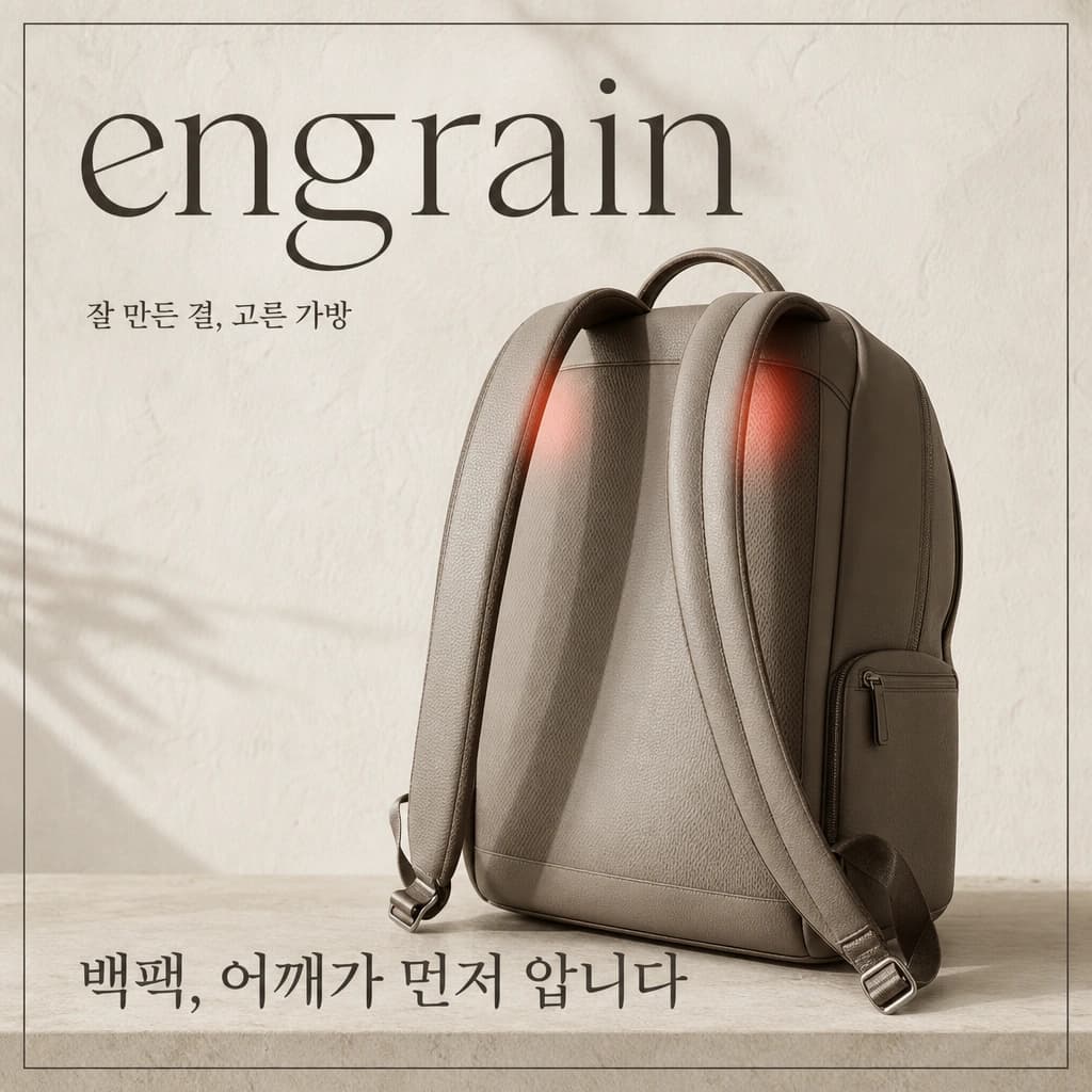 하루 종일 메도 어깨가 안 아픈 백팩, 미야비에의 비밀