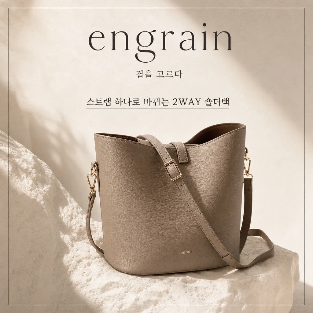 크로스백 코디, 스트랩 하나로 룩을 바꾸는 2WAY 활용 3가지